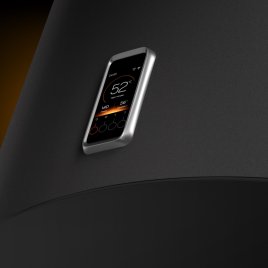 Накопительный водонагреватель AURUS AWH SE 100 F Graphite