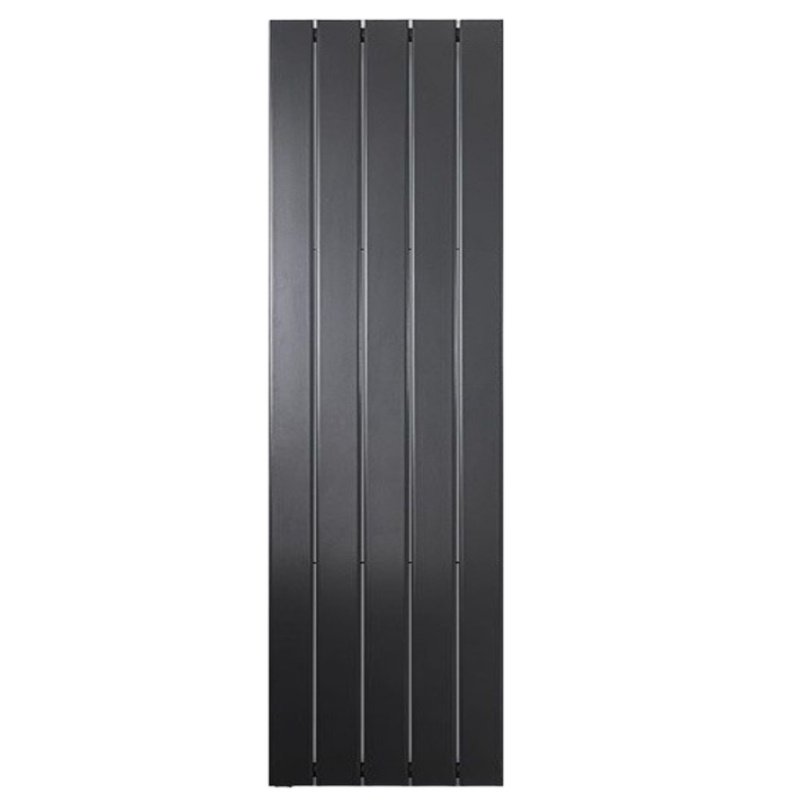 Алюминиевый радиатор отопления Stout SRA-0110-18000705 Oscar 1800 5 секций боковое подключение черный