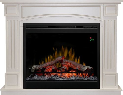 Каминокомплект Dimplex Boston с очагом Symphony 26'' DF2624L-INT cлоновая кость — фото 1