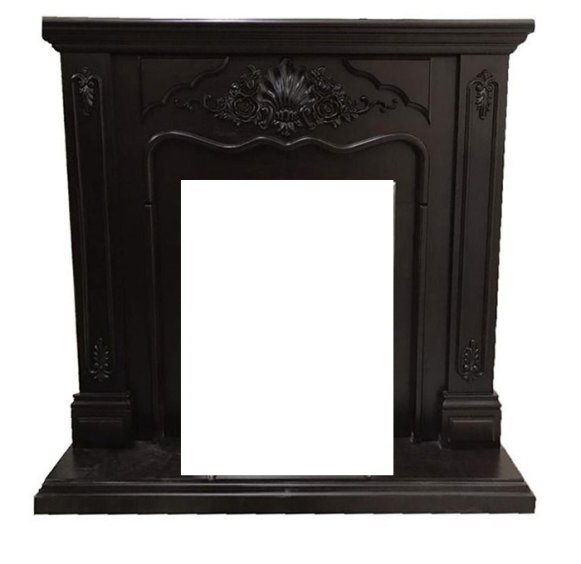 Портал Interflame Версаль темный дуб под классический очаг