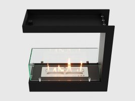Встроенный биокамин Lux Fire Торцевой 490 S ВБКТ-490S