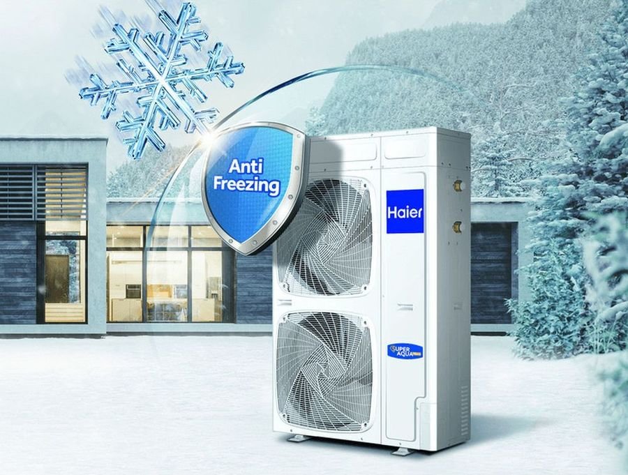 Тепловой насос Haier AU162FYCRA(HW) Super Aqua