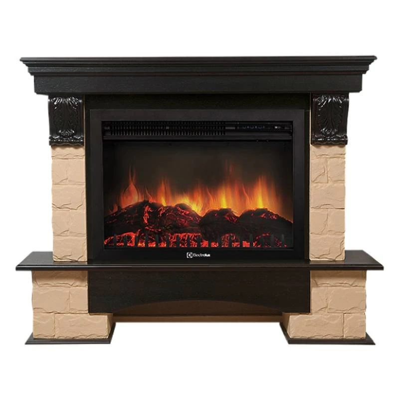 Изображение товара Электрокамин угловой Firelight Forte 30U с эффектом пламени и звуком, камень Изображение товара Электрокамин угловой Firelight Forte 30U с эффектом пламени и звуком, камень