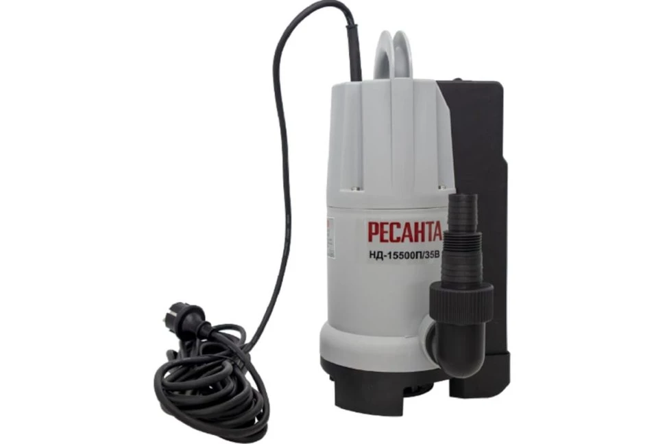 Изображение товара Дренажный насос Ресанта НД-15500П/35 для грязной воды высокая производительность