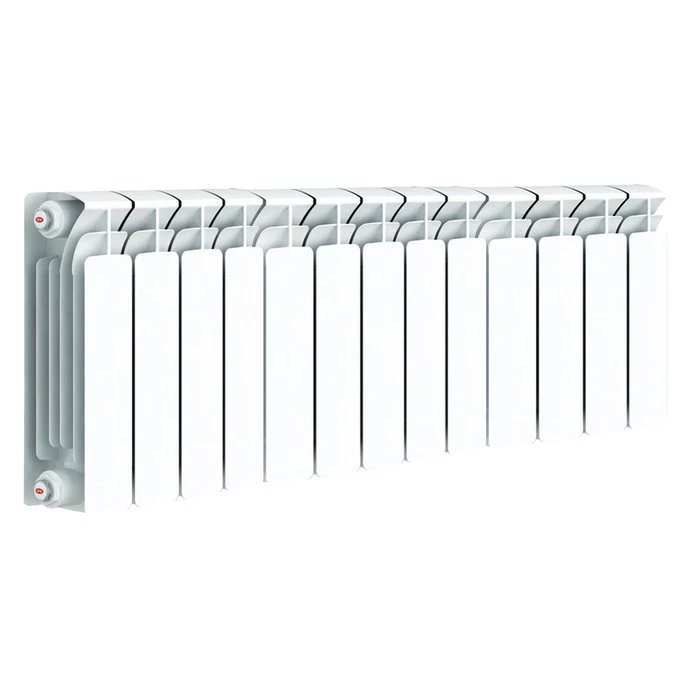 Изображение товара Биметаллический радиатор отопления Rifar Base 500 13 секций белый Россия