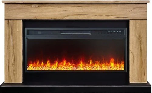 Изображение товара Каминокомплект Royal Flame Bergen с очагом Vision 42 LED дуб галифакс