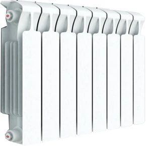 Изображение товара Биметаллический радиатор отопления RIFAR MONOLIT VENTIL 500 MVL 8 с подключением снизу