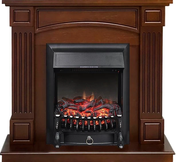 Изображение товара Каминокомплект Royal Flame Boston с очагом Fobos FX Black, классический электрокамин Изображение товара Каминокомплект Royal Flame Boston с очагом Fobos FX Black, классический электрокамин