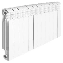 Изображение товара Алюминиевый радиатор Global VOX EXTRA 500 x12 - 12 секций, белый, Италия