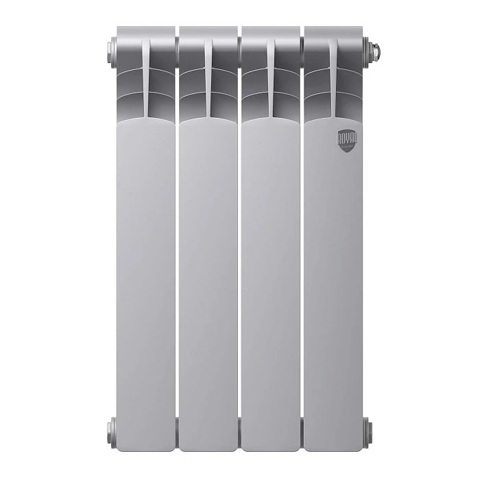Изображение товара Биметаллический радиатор Royal Thermo Revolution Bimetall 500 2.0 4 секции Silver Satin