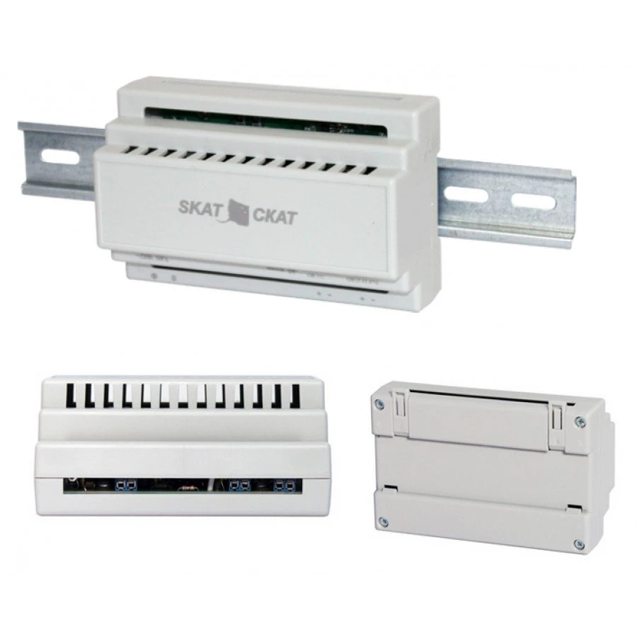 Изображение товара Источник бесперебойного питания Бастион Скат-2400М DIN 50 ВА для защиты оборудования