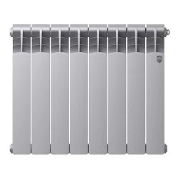 Изображение товара Биметаллический радиатор отопления Royal Thermo Revolution Bimetall 500 2.0 8 секций Silver Satin