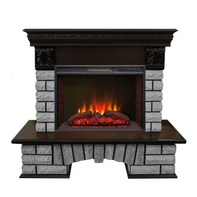 Изображение товара Электрокамин комплект RealFlame Country LUX Rock 25 с эффектом живого пламени Изображение товара Электрокамин комплект RealFlame Country LUX Rock 25 с эффектом живого пламени