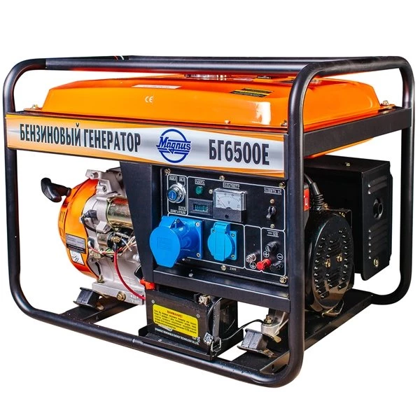Изображение товара Бензиновый электрогенератор Magnus БГ-6500Е