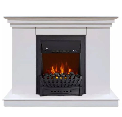 Изображение товара Каминокомплект Хорошие Камины Марс с очагом Royal Flame Aspen Black белый