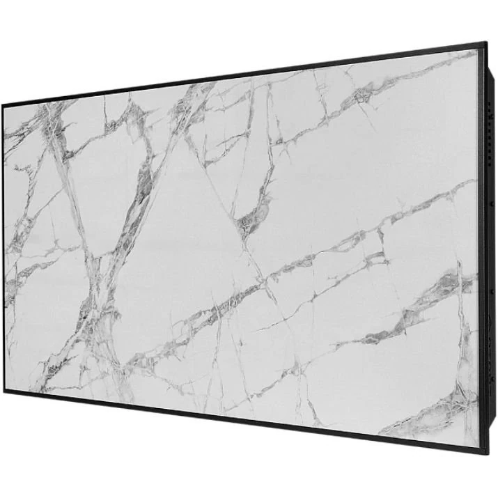 Изображение товара Отопительная панель Stout White Stone SCT 120*60 белый гранит/черный корпус
