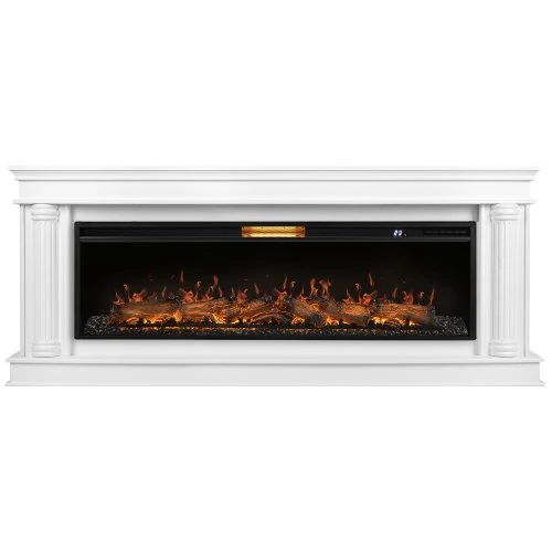 Изображение товара Каминокомплект Royal Thermo Aurora RTFP/P-AR60LS + портал Firelight Olympia 60 белый