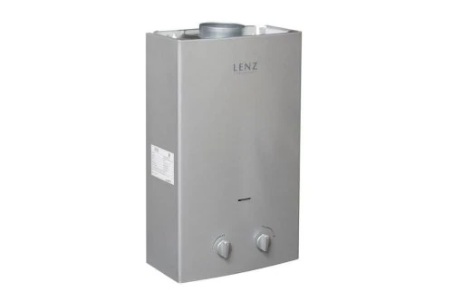 Изображение товара Газовый проточный водонагреватель Lenz Technic 10L Silver