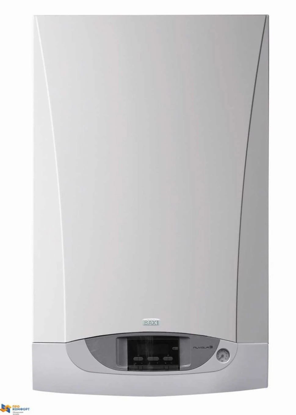 Изображение товара Настенный газовый конденсационный котел Baxi NUVOLA Duo-tec+ 16 кВт с бойлером