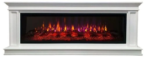 Изображение товара Каминокомплект Interflame Стаффорд с очагом FreeSpace 60 LED FX QZ белый