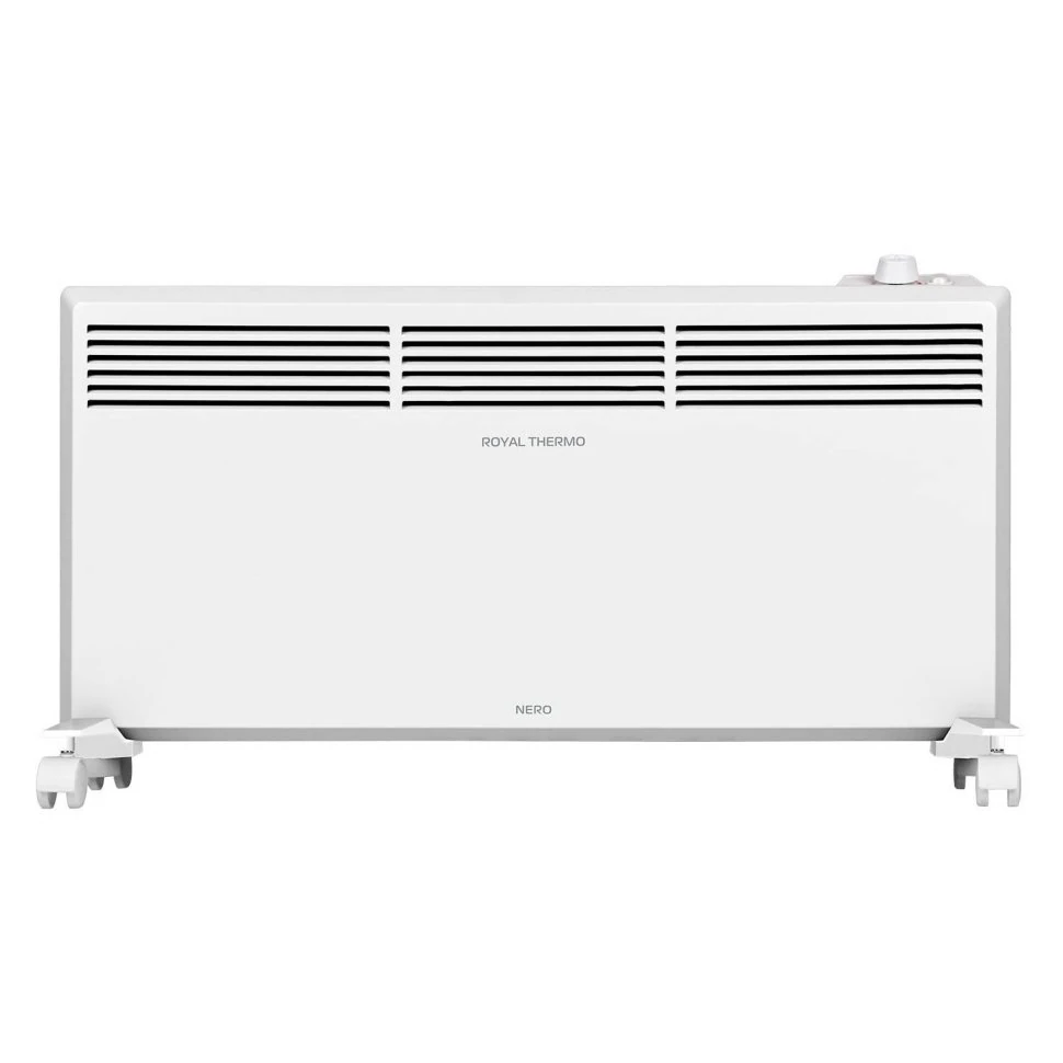 Изображение товара Электрический конвектор Royal Thermo Nero 2 кВт механическое управление для помещения до 25 м2 Изображение товара Электрический конвектор Royal Thermo Nero 2 кВт механическое управление для помещения до 25 м2