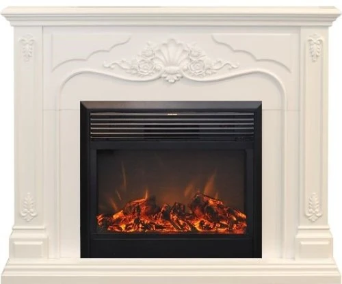 Изображение товара Каминокомплект RealFlame Victoria 26 WT с очагом MoonBlaze LUX Black