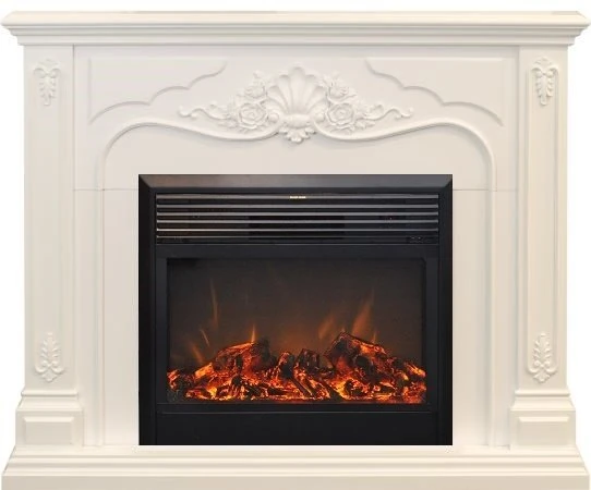 Изображение товара Электрокамин комплект RealFlame Victoria 26 WT с очагом MoonBlaze LUX Black