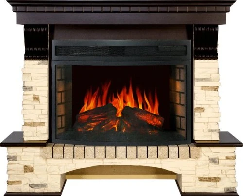 Изображение товара Каминокомплект Royal Flame Pierre Luxe сланец c очагом Dioramic 25 FX