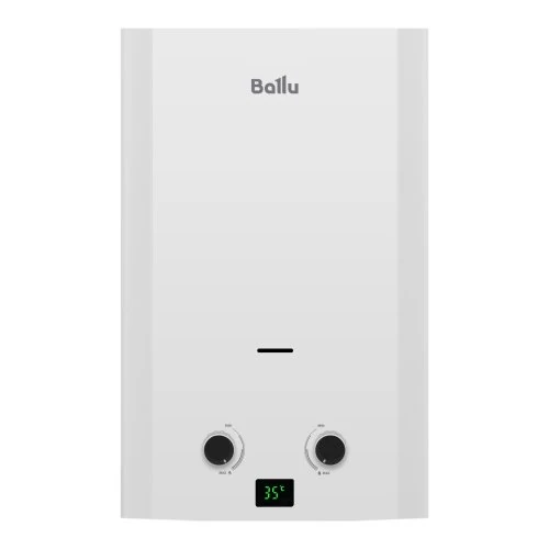 Изображение товара Водонагреватель проточный газовый Ballu GWH 10 Fiery