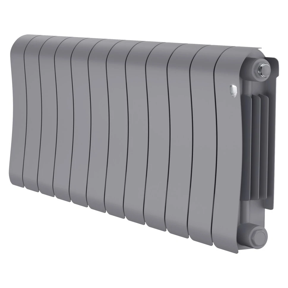 Изображение товара Биметаллический радиатор Royal Thermo Infinity 300 12 секций Silver Satin Изображение товара Биметаллический радиатор Royal Thermo Infinity 300 12 секций Silver Satin