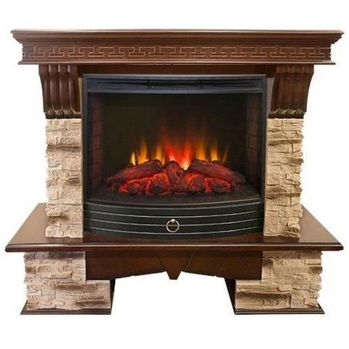 Изображение товара Каминокомплект RealFlame Rockland 25/25,5 с очагом Evrika 25,5 LED