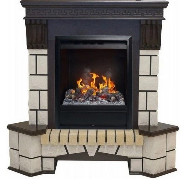 Изображение товара Каминокомплект RealFlame Stone new STD/EUG с очагом 3D Olympic для уютного дома Изображение товара Каминокомплект RealFlame Stone new STD/EUG с очагом 3D Olympic для уютного дома