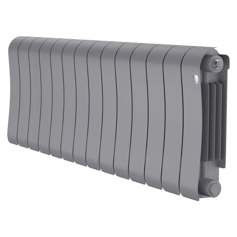 Изображение товара Биметаллический радиатор Royal Thermo Infinity 300 14 секций Silver Satin Изображение товара Биметаллический радиатор Royal Thermo Infinity 300 14 секций Silver Satin