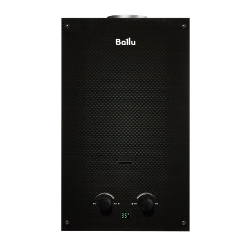 Изображение товара Водонагреватель проточный газовый Ballu GWH 10 Fiery Glass Carbon