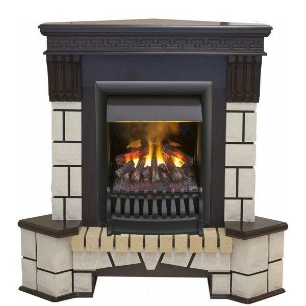 Изображение товара Каминокомплект RealFlame Stone Corner с очагом 3D Oregan