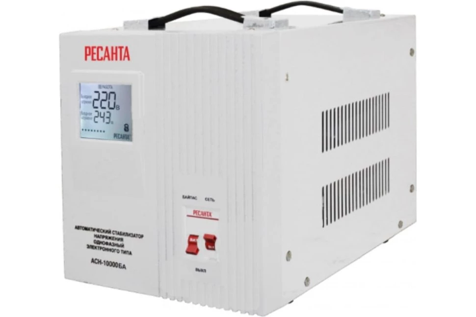 Изображение товара Стабилизатор напряжения Ресанта АСН-10000БА