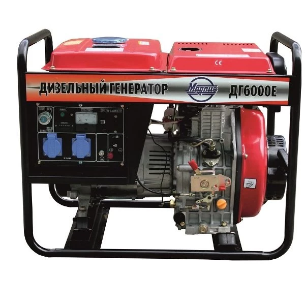 Изображение товара Дизельный электрогенератор Magnus ДГ6000E - надежное резервное питание с подогревом масла