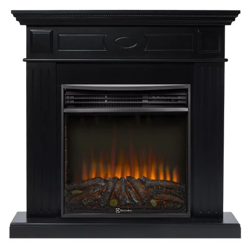 Изображение товара Каминокомплект Firelight Bianco 30 с очагом Electrolux EFP/P-3320RLS N черная эмаль