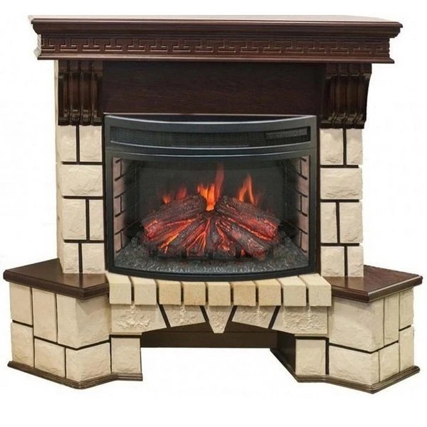 Изображение товара Электрокамин RealFlame Stone new 25/25,5 с очагом Firefield 25 S IR