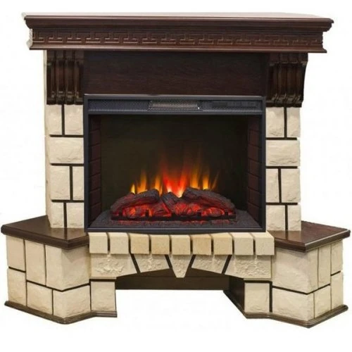 Изображение товара Каминокомплект RealFlame Stone new 25/25,5 с очагом Sparta 25,5 LED
