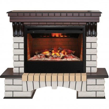Изображение товара Электрокамин RealFlame Country 26 AO с эффектом 3D Helios 26 и пультом ДУ