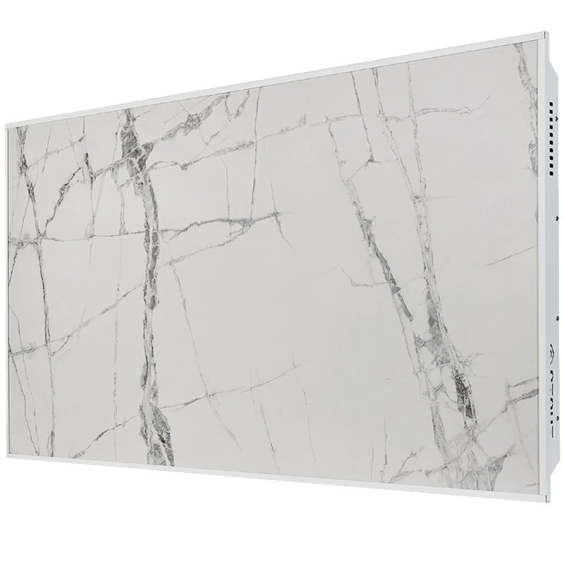 Изображение товара Отопительная панель Stout White Stone SCT 120*60 белый гранит/белый корпус