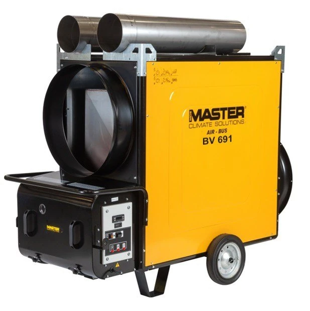 Изображение товара Дизельная тепловая пушка Master BV 691 AIR BUS Axial Fan 225 кВт Изображение товара Дизельная тепловая пушка Master BV 691 AIR BUS Axial Fan 225 кВт