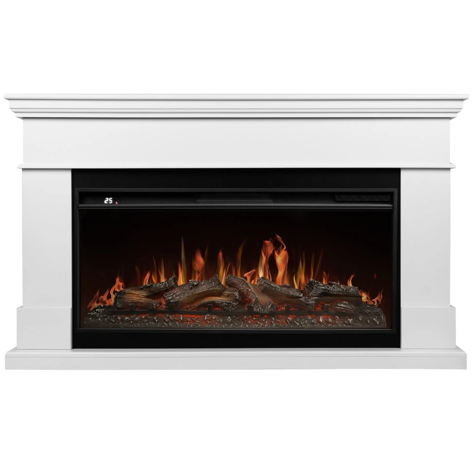 Изображение товара Электрокамин Royal Thermo Aurora RTFP/P-AR40LS с порталом Firelight California 42/40/36 белый