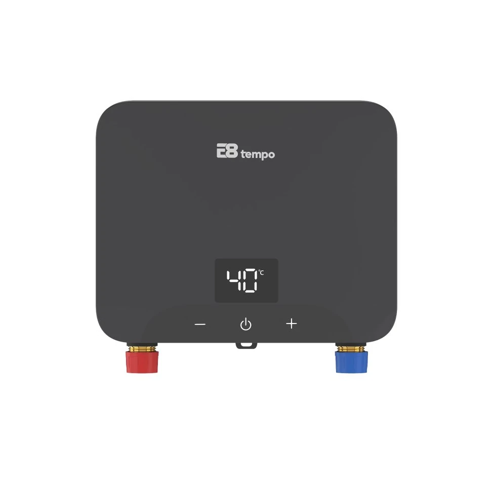 Изображение товара Проточный электрический водонагреватель E8 tempo KLE60 с Wi-Fi серый пластик