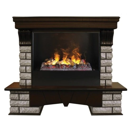 Изображение товара Каминокомплект RealFlame Country Rock 26 AO с очагом 3D Cassette 630 + Black вставка