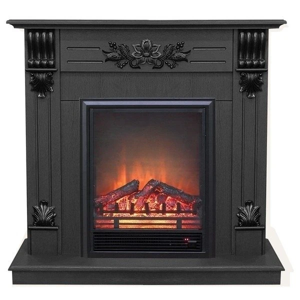 Изображение товара Электрокамин с очагом Eugene RealFlame Ottawa STD/EUG DN с пультом и защитой