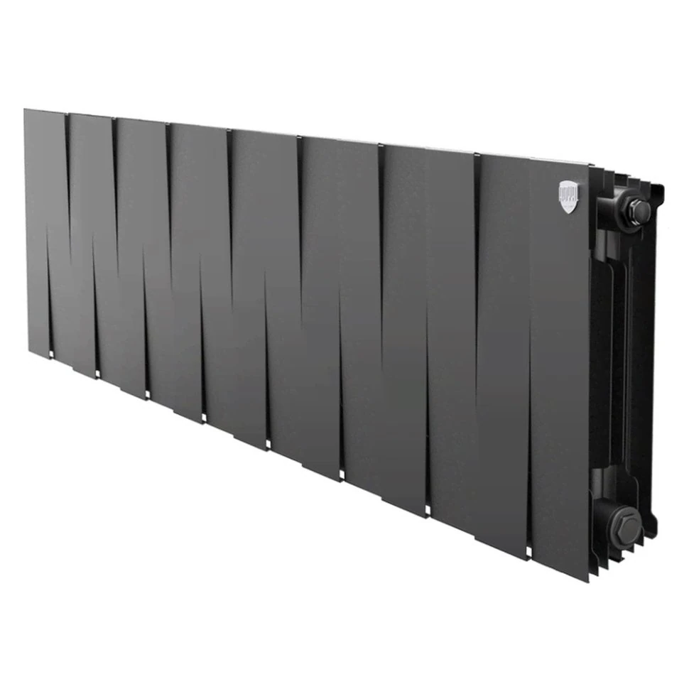 Изображение товара Биметаллический радиатор отопления Royal Thermo PianoForte 300 Черный 16 секций Изображение товара Биметаллический радиатор отопления Royal Thermo PianoForte 300 Черный 16 секций