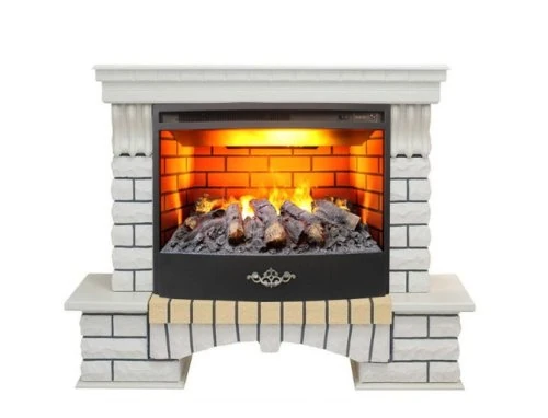 Изображение товара Каминокомплект RealFlame Country 25/25.5 WT с очагом 3D Firestar 25.5