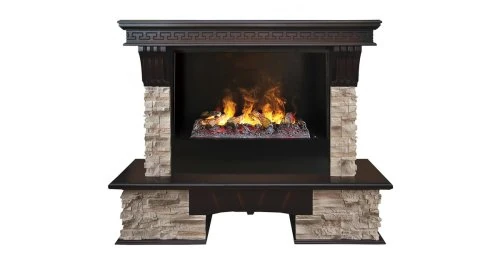 Изображение товара Каминокомплект RealFlame Rockland 26/HL AO с очагом 3D Cassette 630 + Black вставка